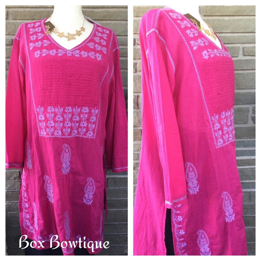 🆕Kiki Sol Embroidered Tunic